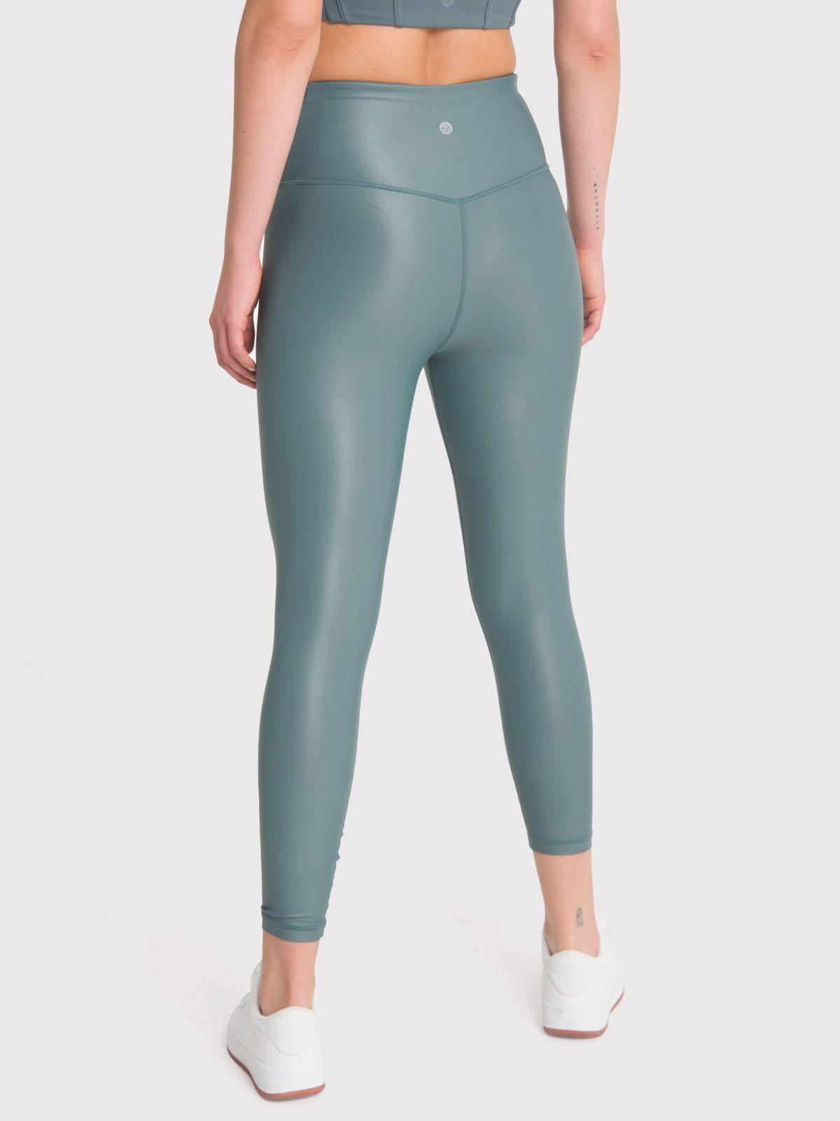 Calza deportiva 7/8 Mujer Hr Ank Leg Eva II Verde-3