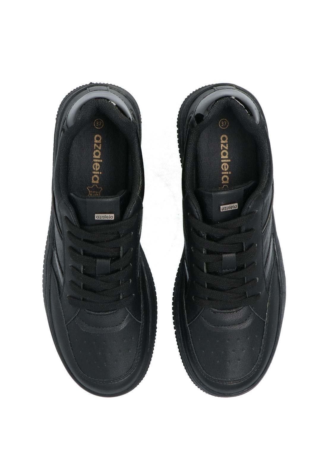 Zapatilla Mujer Caco Negro-7