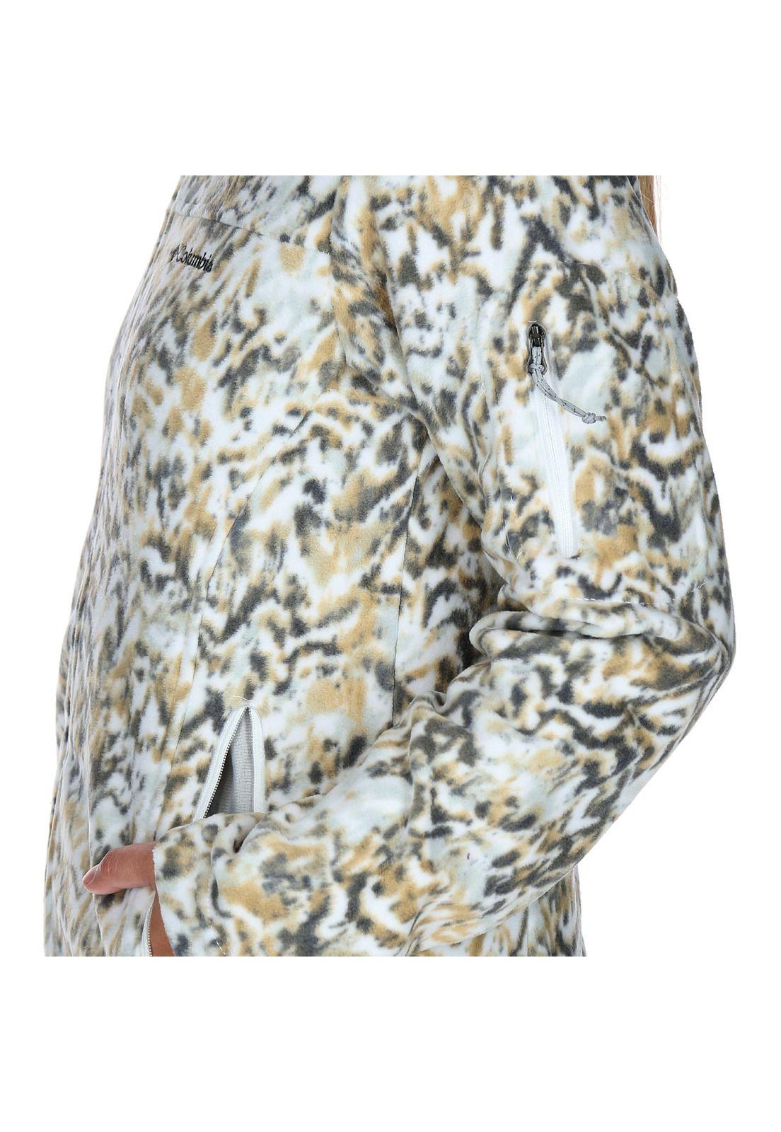 Chaqueta Mujer Fast Trek Print Jkt Blanco-5