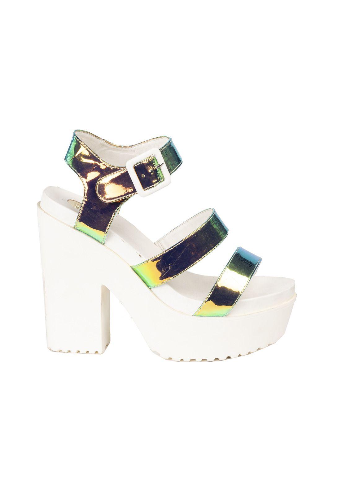 Sandalia Olive Multicolor-0