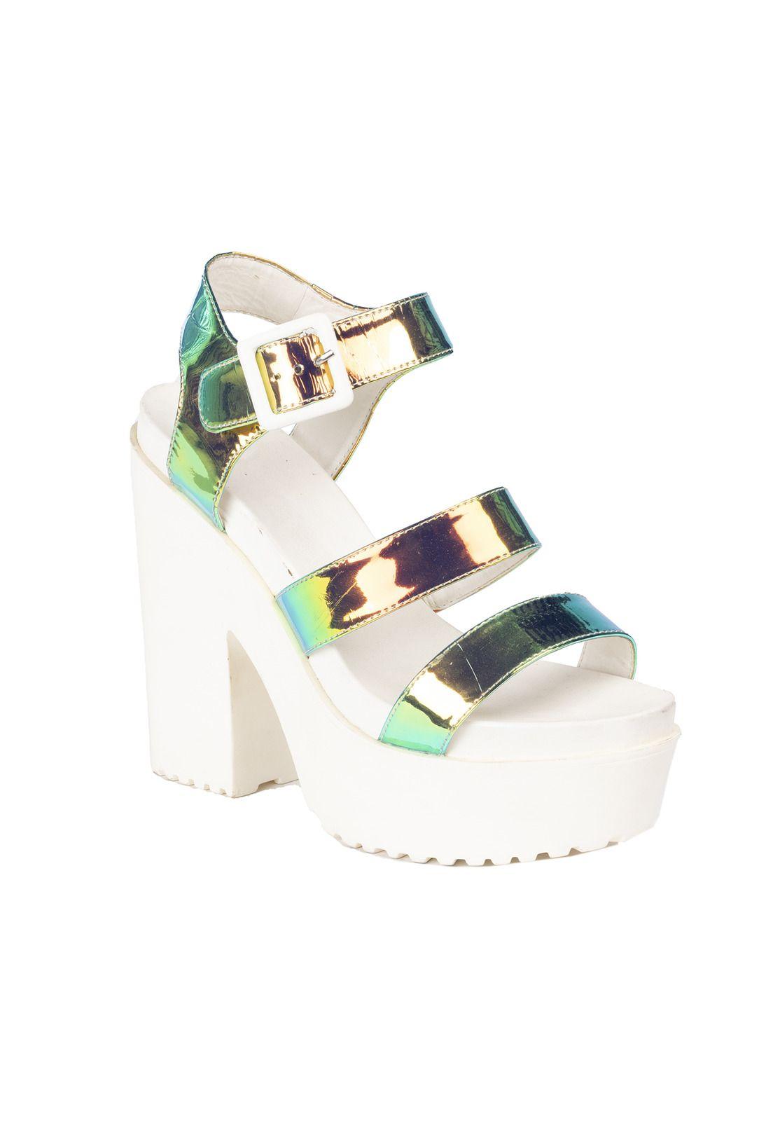 Sandalia Olive Multicolor-1