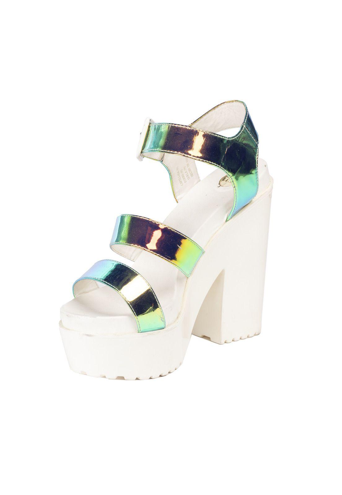 Sandalia Olive Multicolor-3