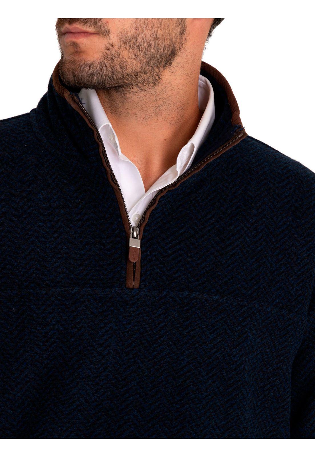 Polar Fibras Recicladas Hombre Spike Azul-7