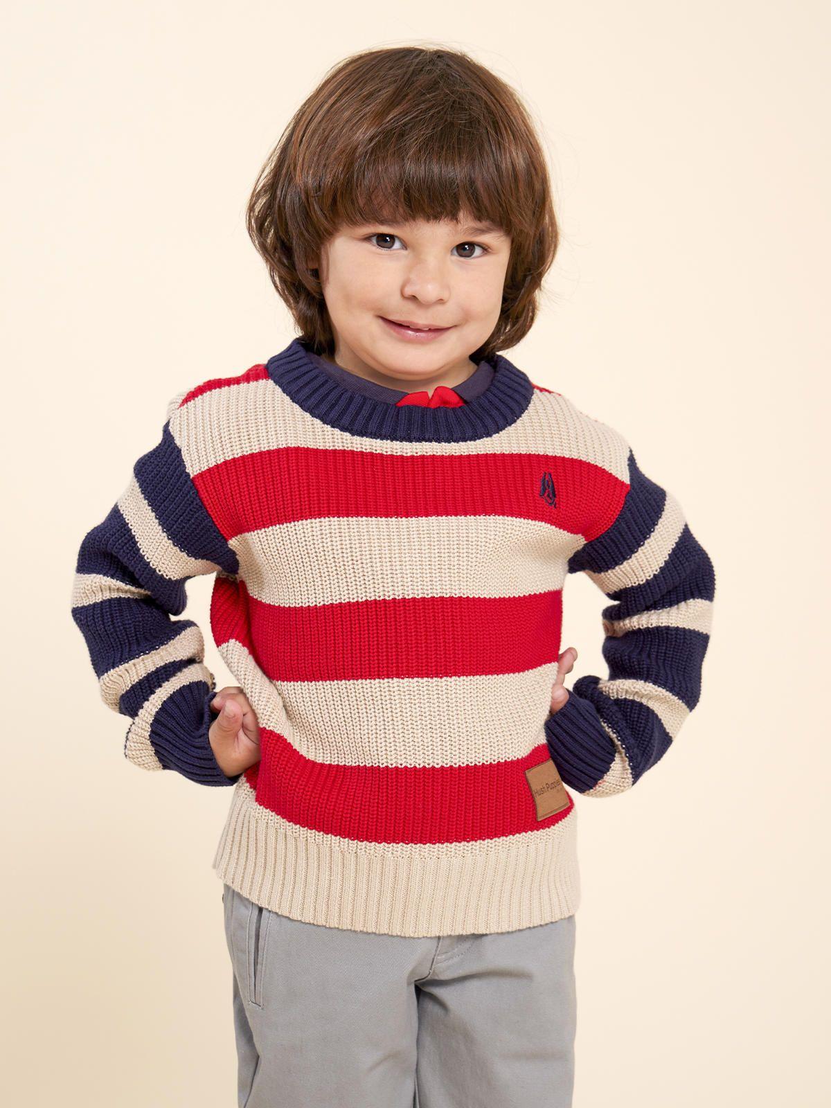 Chaleco Niño Ricardo Rojo-3