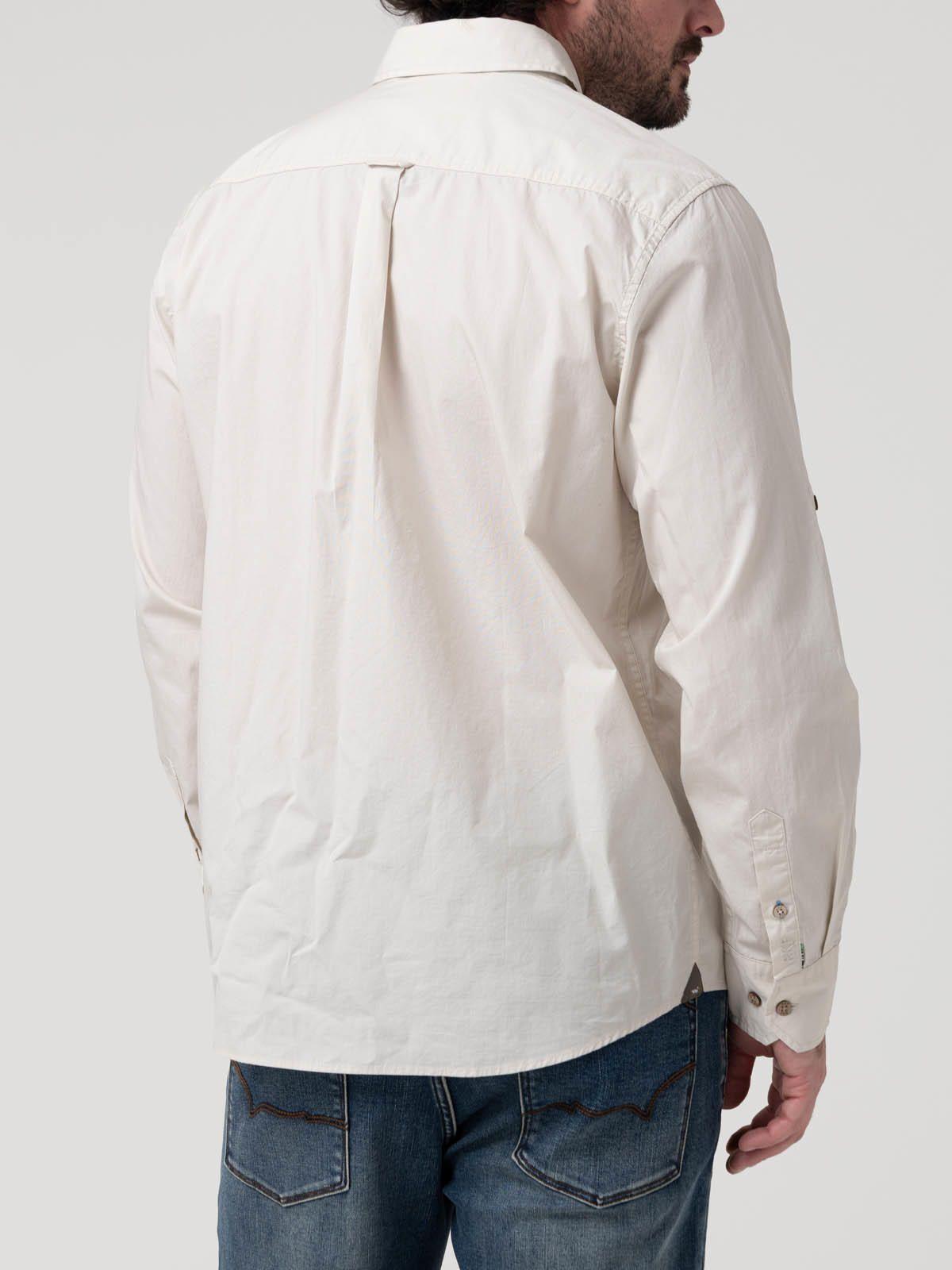 Camisa Algodón Orgánico Hombre Galiton Beige-5