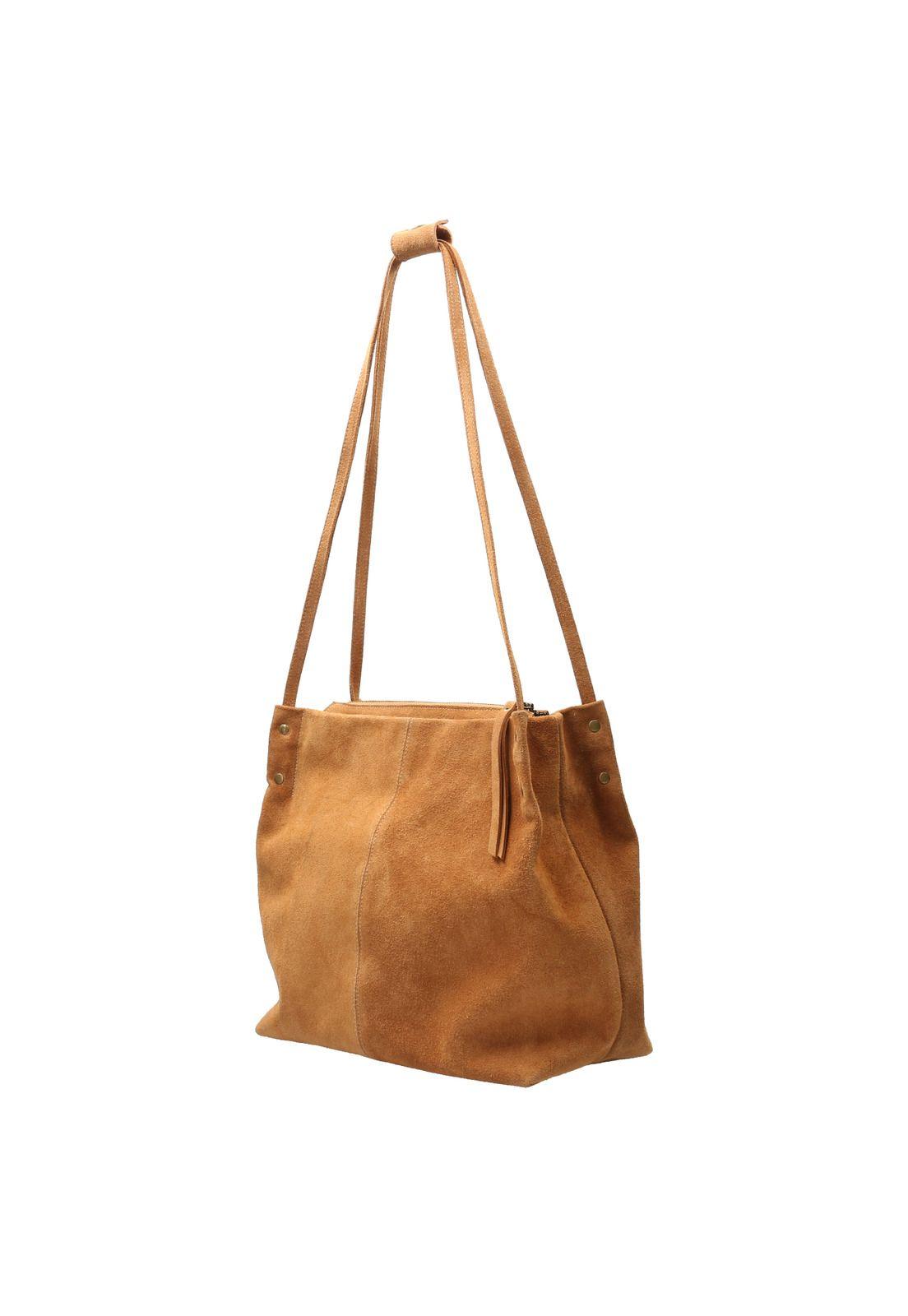 Cartera Cuero Mujer Oporto Bag Café-1