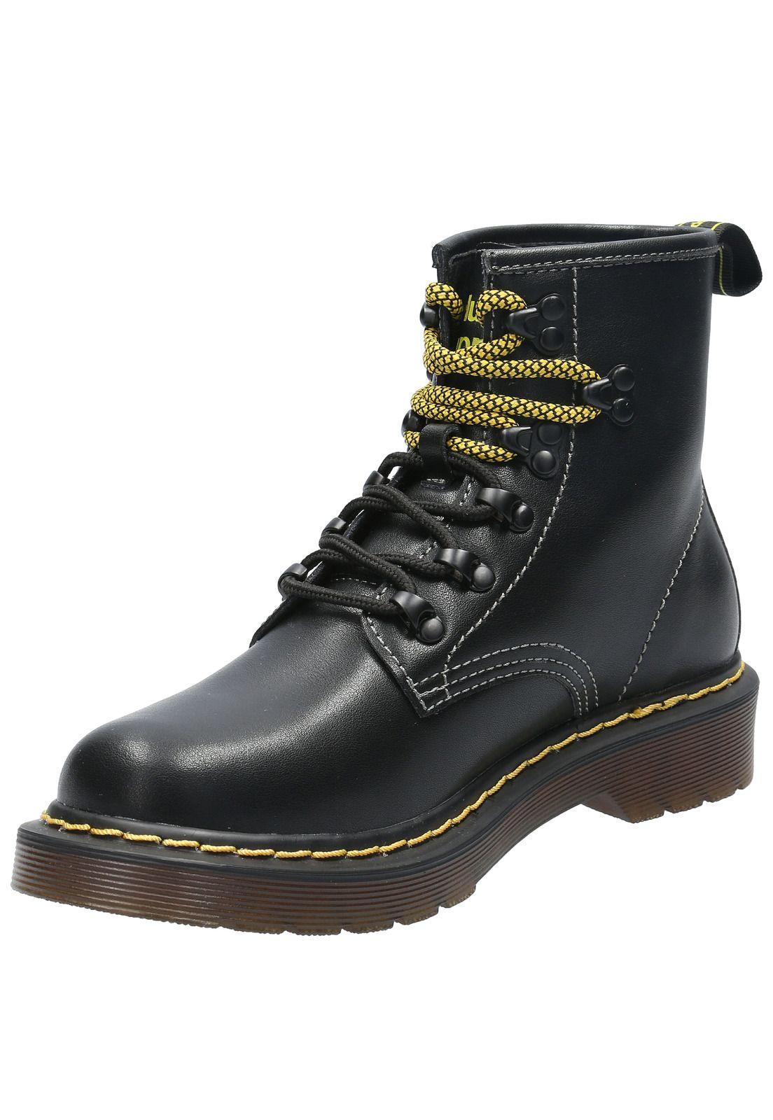 Botin Cuero Mujer Nydia Negro-4