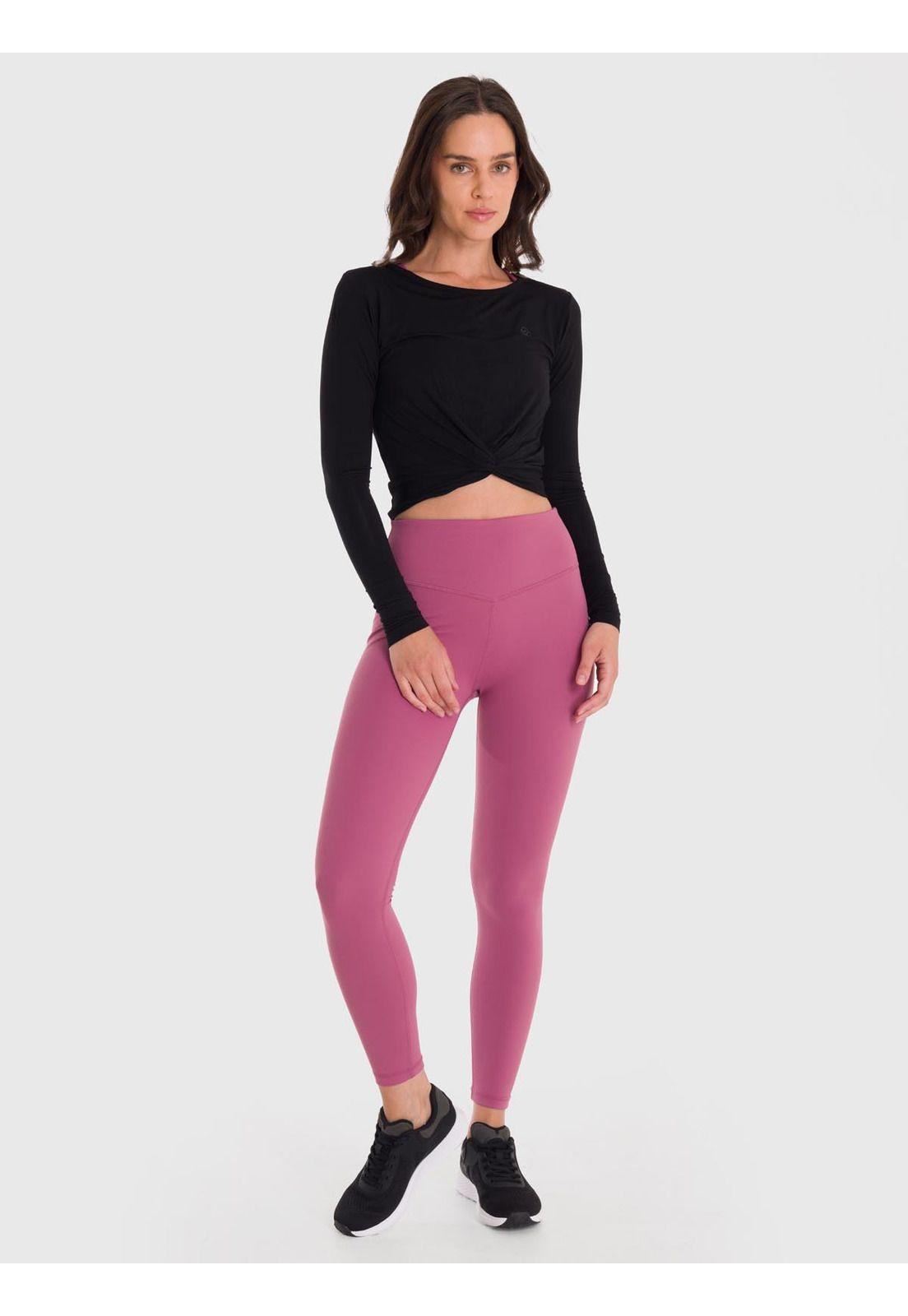Polera Mujer Modal Long Sleeve Negra-5