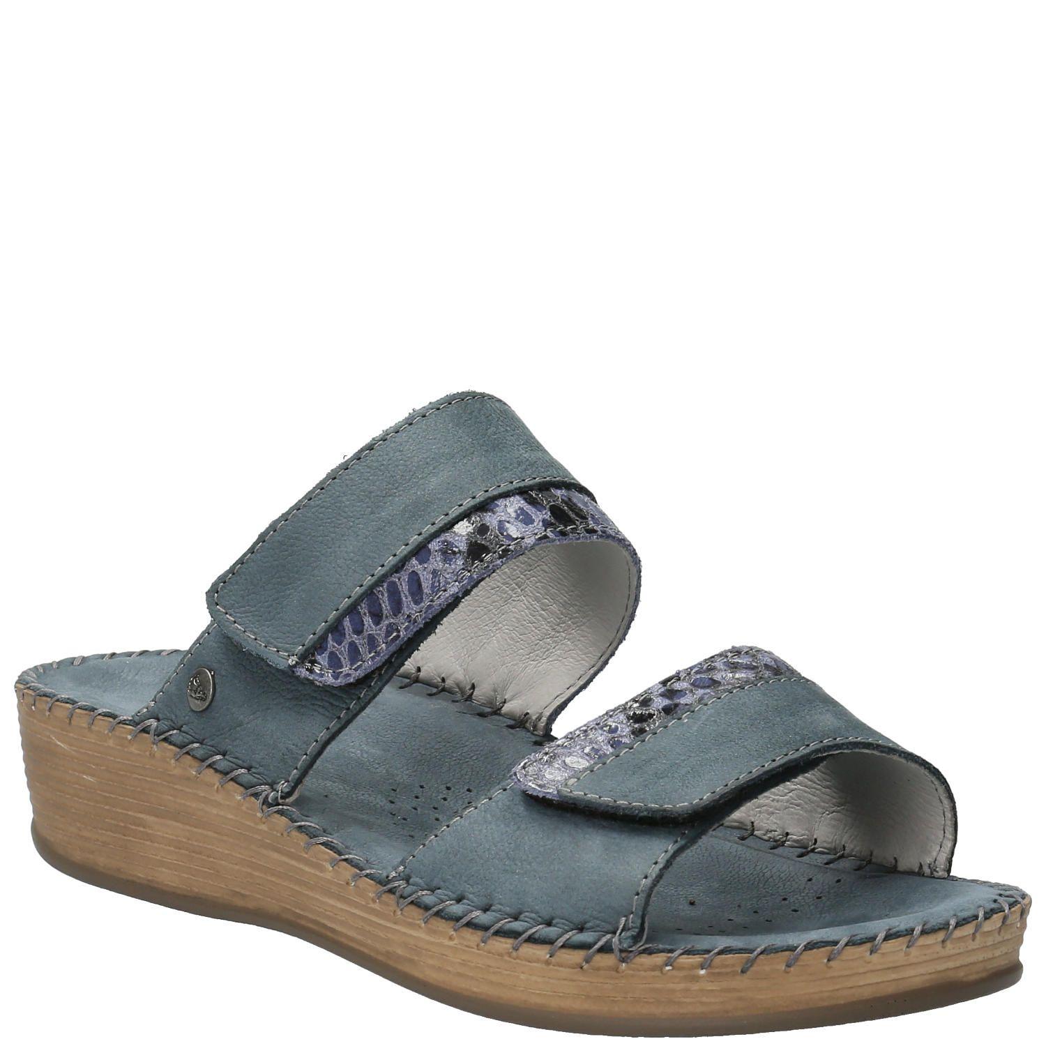 Sandalia Mujer Naila Azul-0