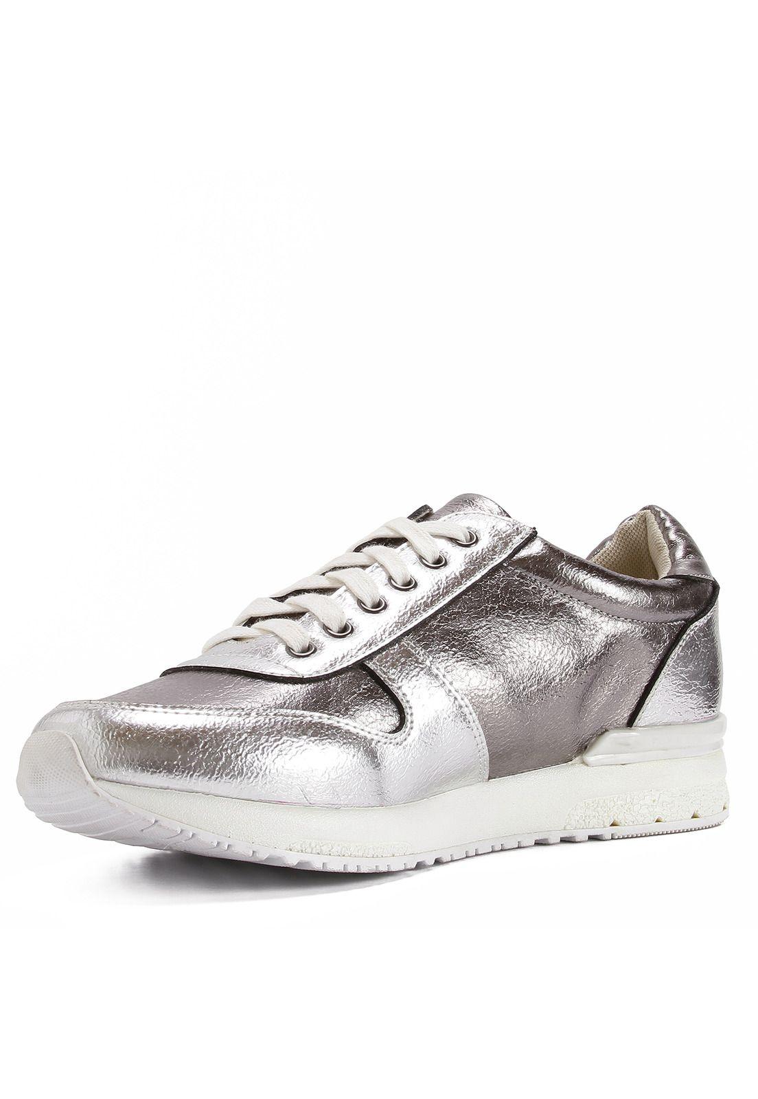 Zapatilla Van Plateado-1