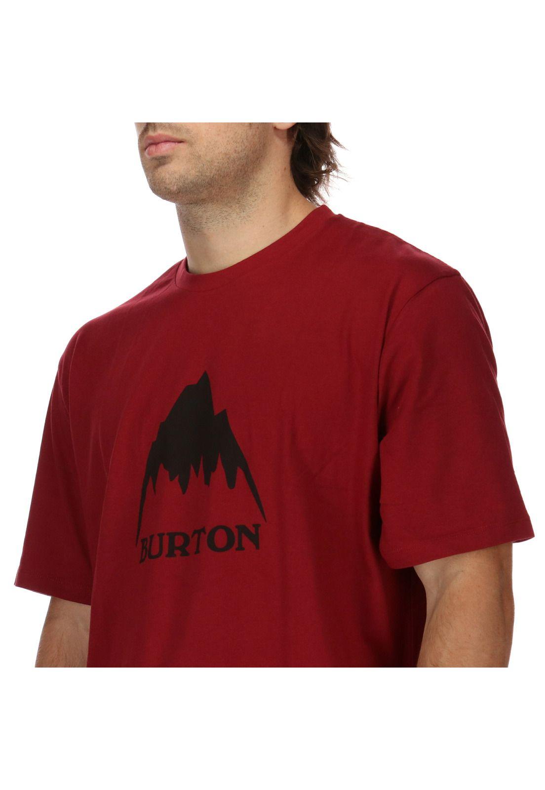 Polera M/C Vertical Mountain Rojo-3