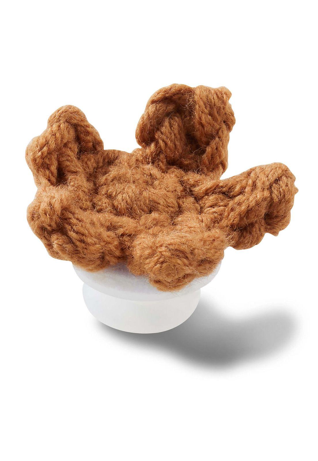 Jibbitz Crocs Estrella de Crochet Café-2