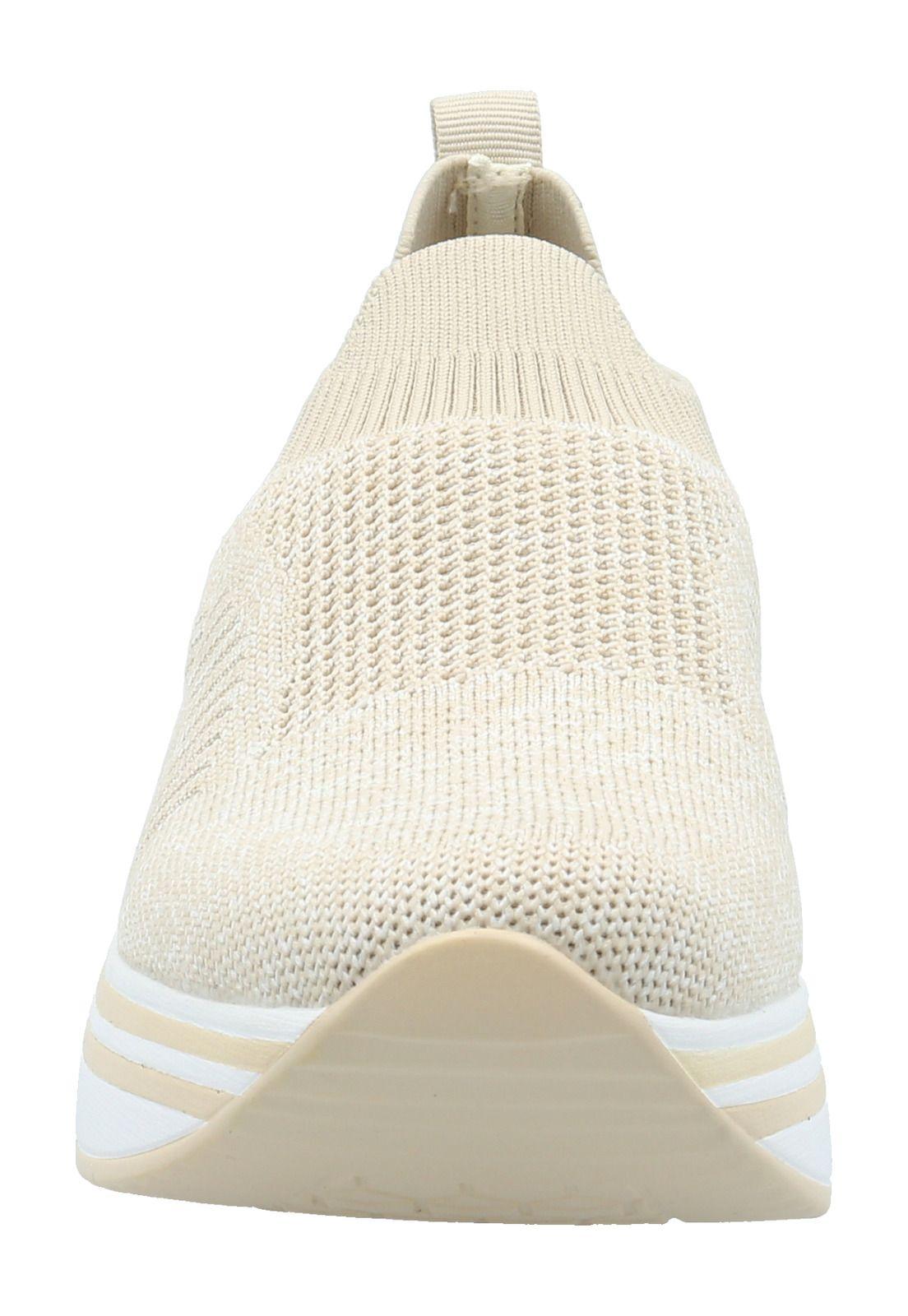 Zapatilla Mujer Biagio Beige -3