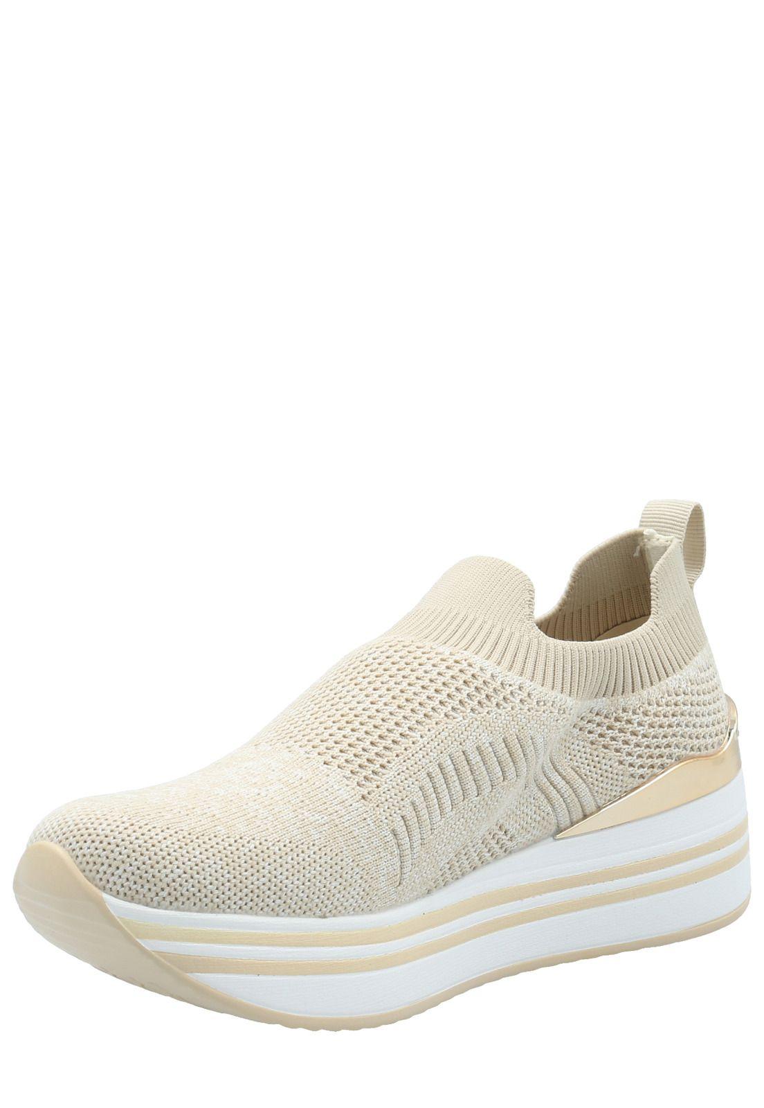 Zapatilla Mujer Biagio Beige -4