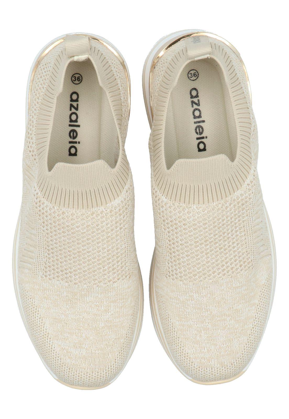Zapatilla Mujer Biagio Beige -6
