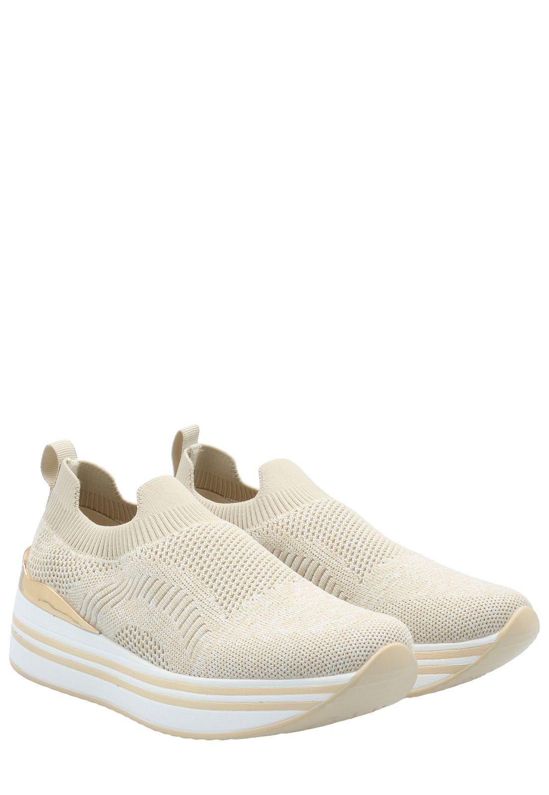 Zapatilla Mujer Biagio Beige -7