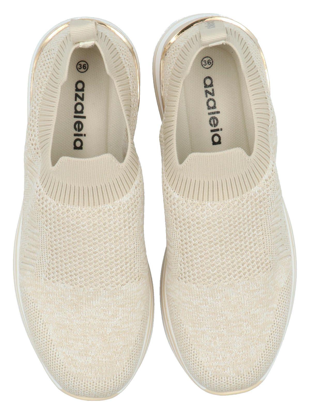 Zapatilla Mujer Biagio Beige -6