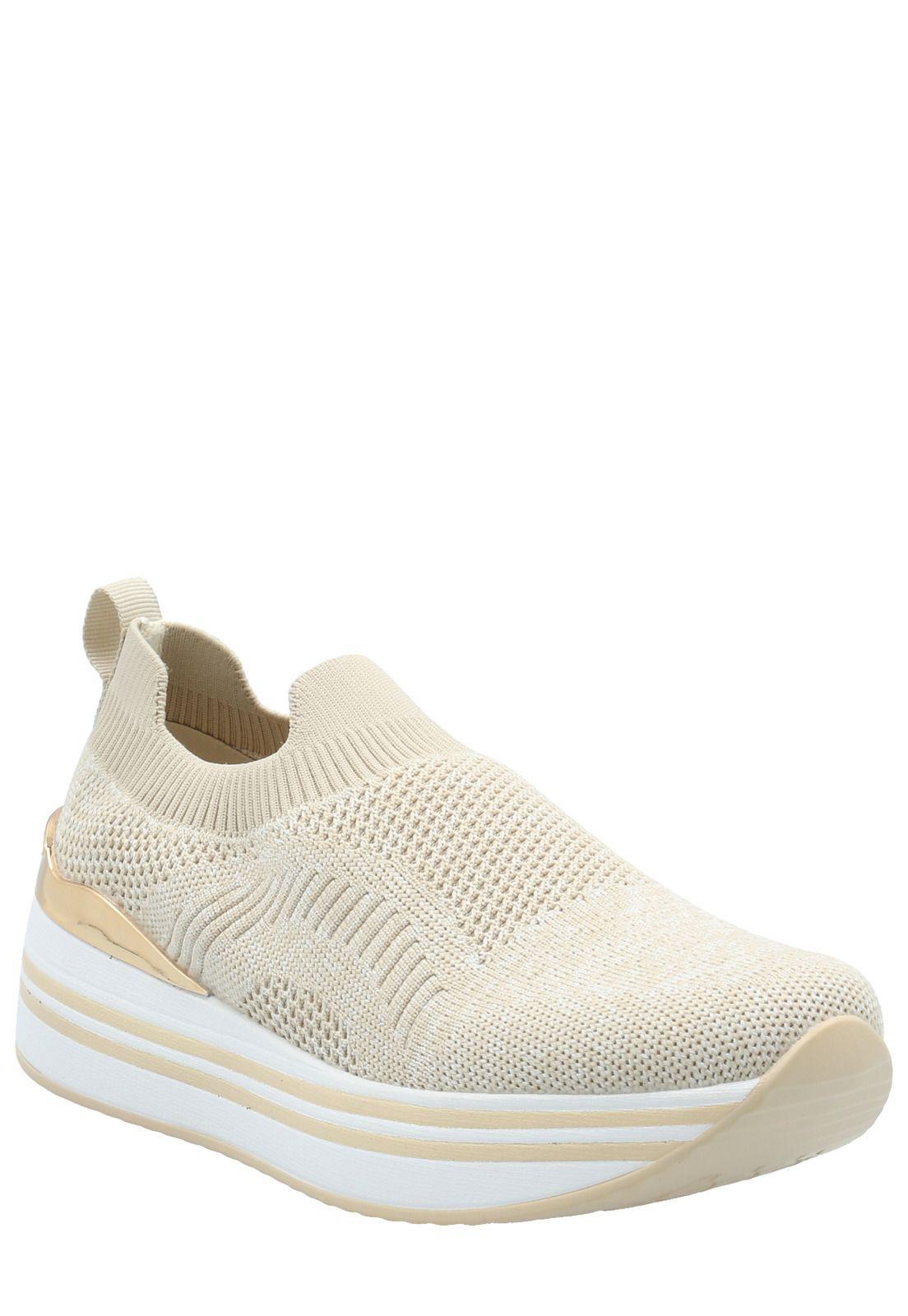 Zapatilla Mujer Biagio Beige -0