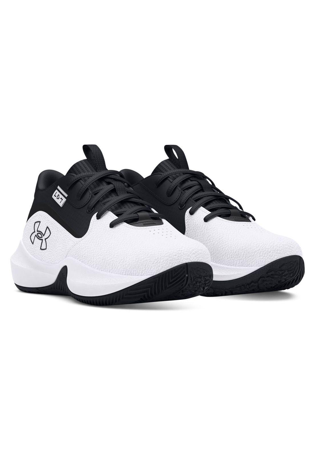 Zapatillas Basketball Lckdown7 niño Blanco-5