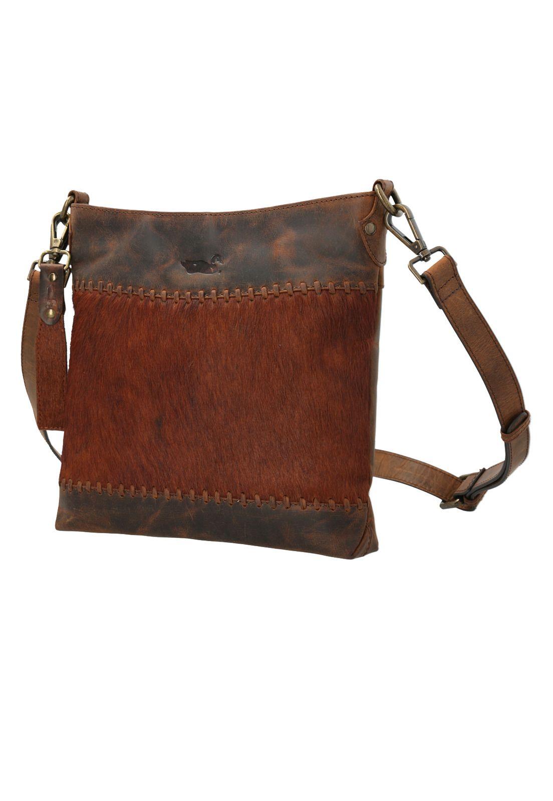 Cartera Cuero Mujer Hr Hayley Cross Cognac-0