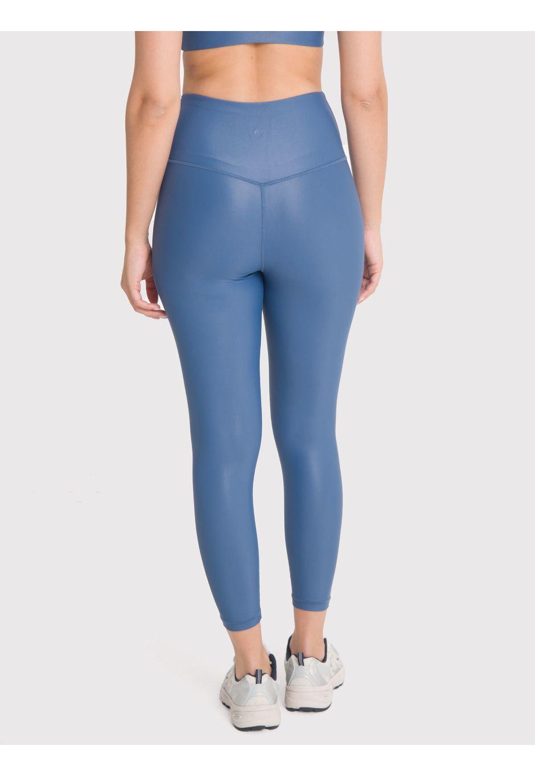 Calza deportiva 7/8 Mujer Hr Ankl Leg Eva II Azul-4