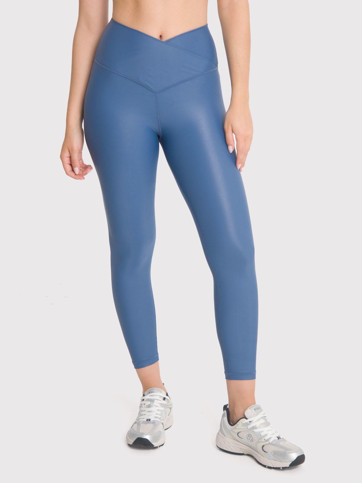 Calza deportiva 7/8 Mujer Hr Ankl Leg Eva II Azul-0