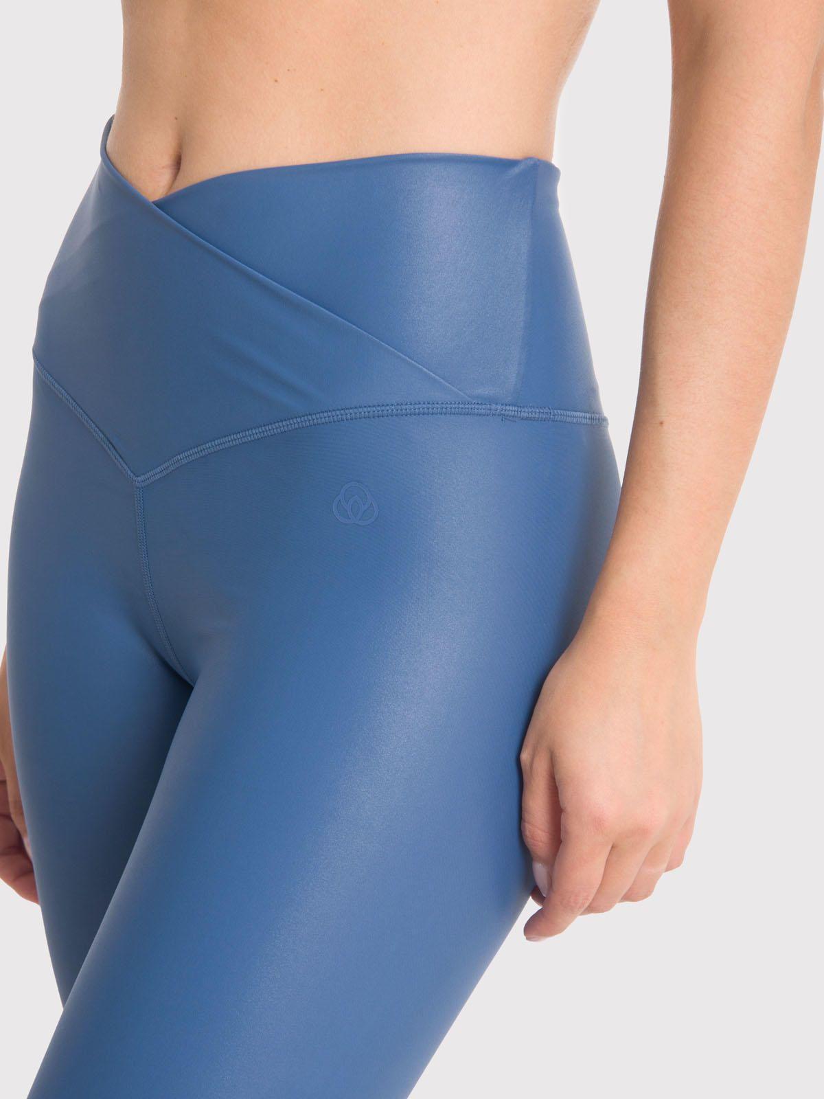 Calza deportiva 7/8 Mujer Hr Ankl Leg Eva II Azul-1