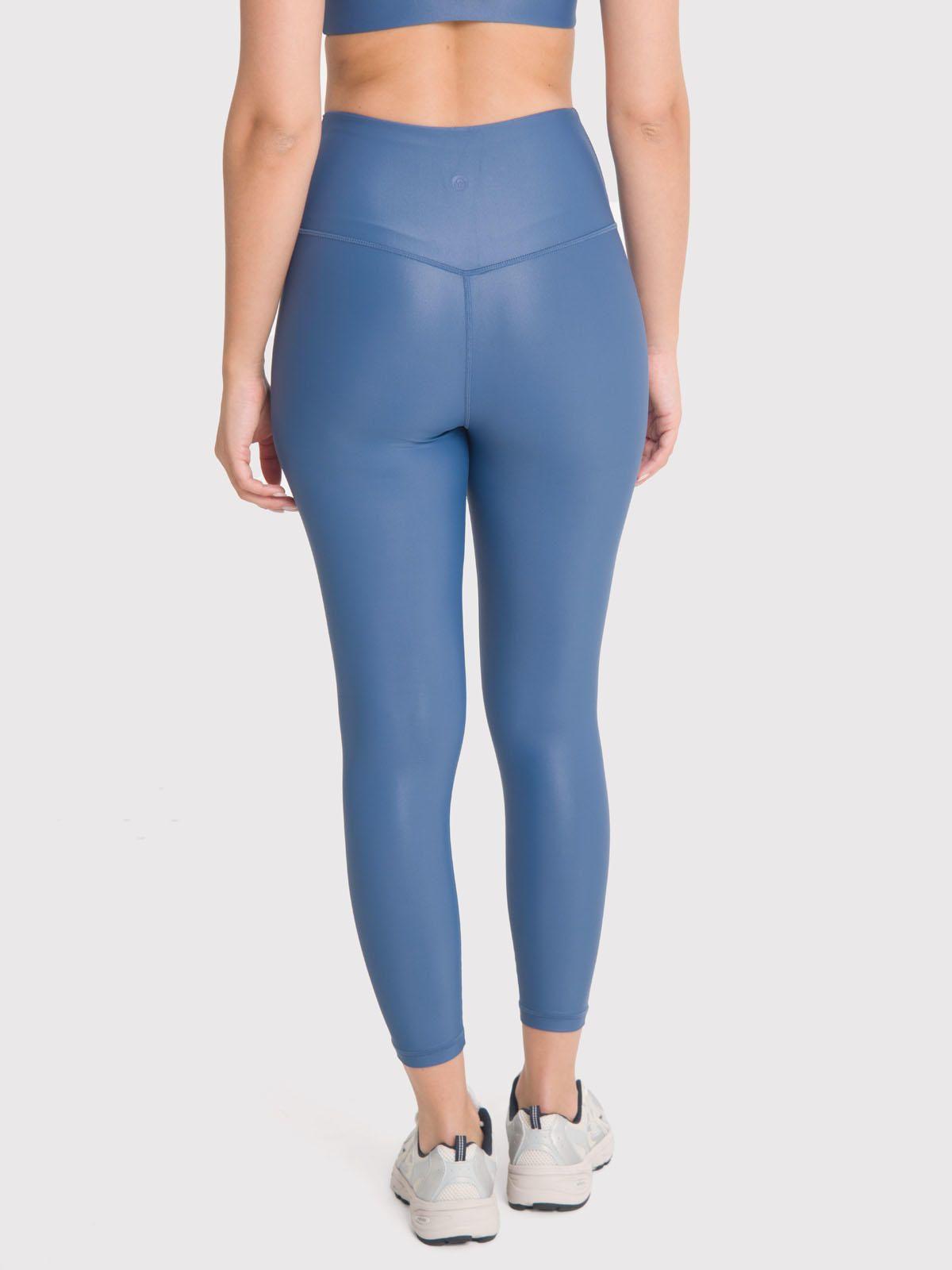 Calza deportiva 7/8 Mujer Hr Ankl Leg Eva II Azul-4