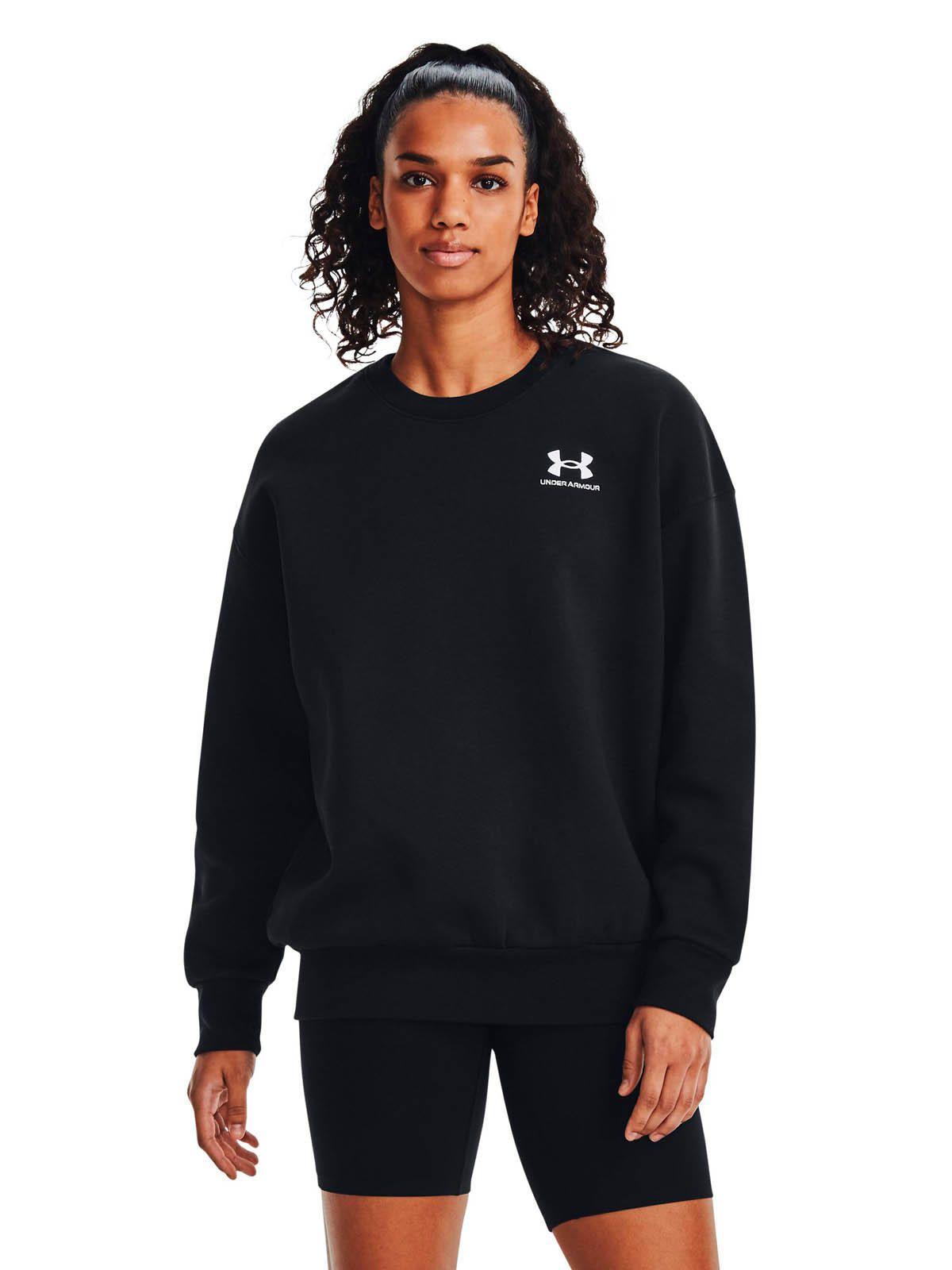 Polerón Buzo Lifestyle para Mujer Icon Fleece Negro -3