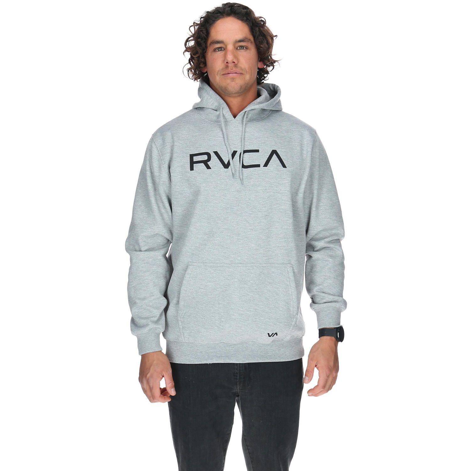 Polerón Hombre Big Rvca Hdy Gris-0