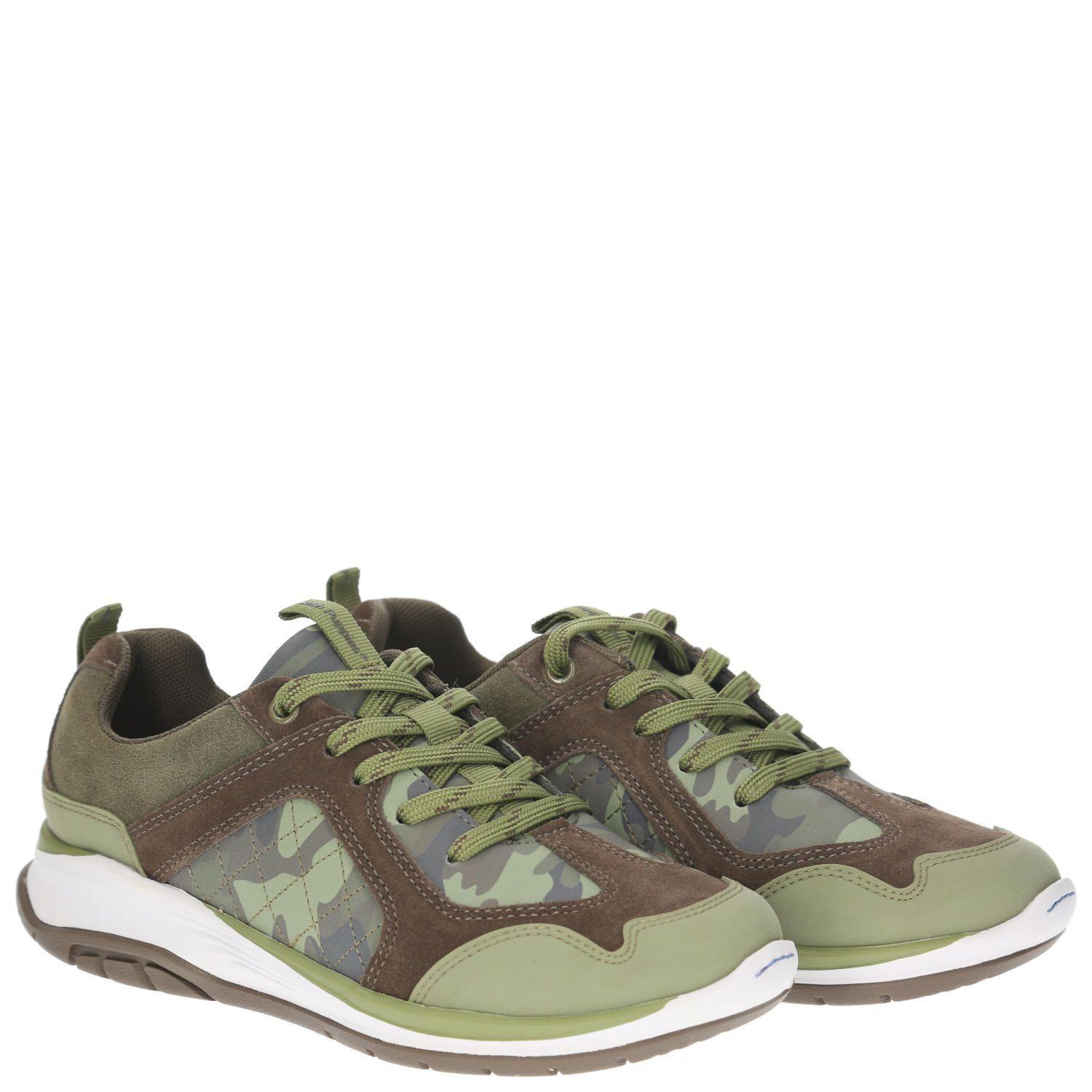 Zapatilla Cuero Bosco (30-35) Verde Niño-6