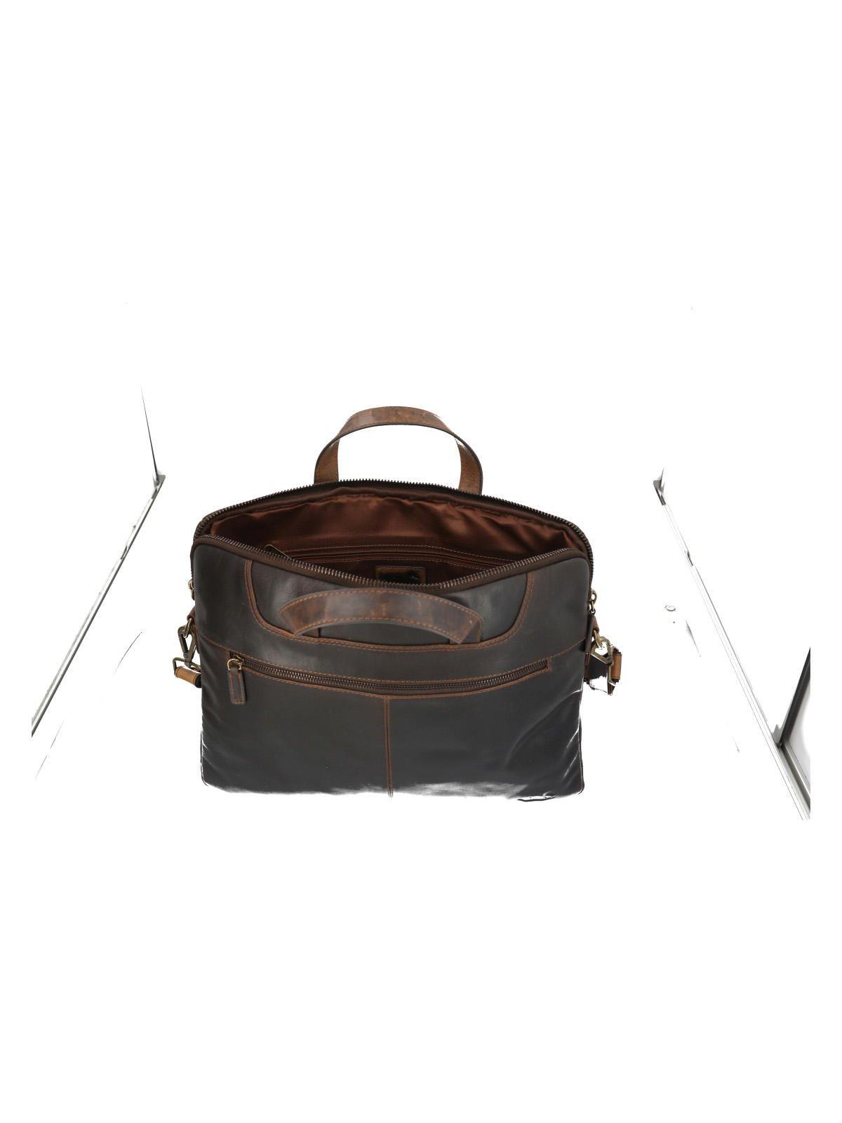 Maletin Cuero Hombre Tc Tivoli Bag Café-3