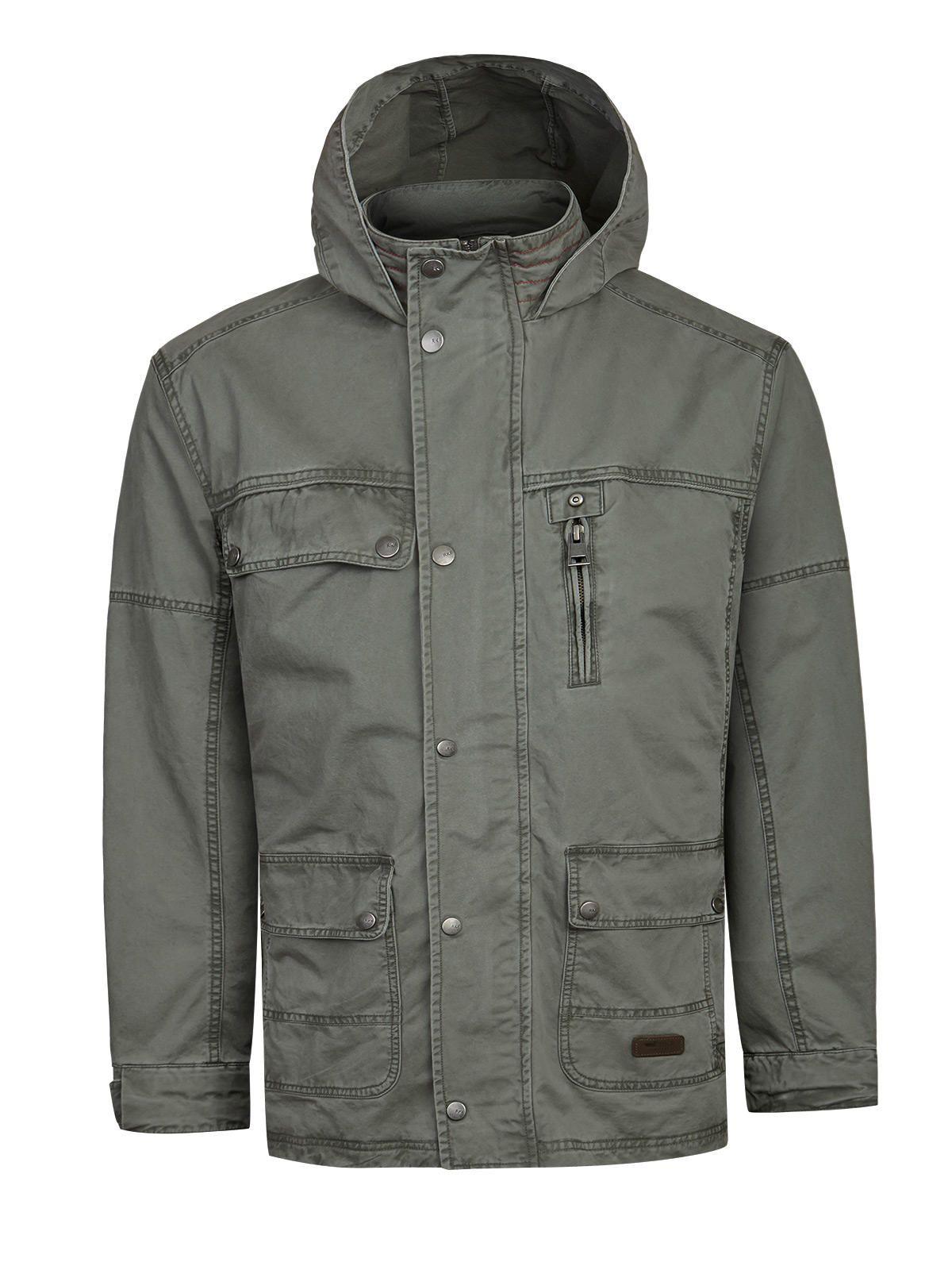 Chaqueta Algodón Hombre Madero Verde-0