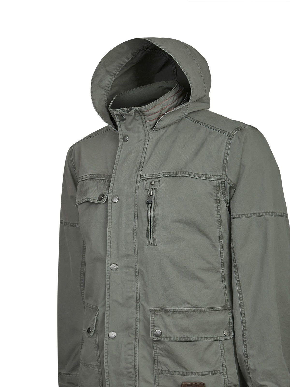 Chaqueta Algodón Hombre Madero Verde-1