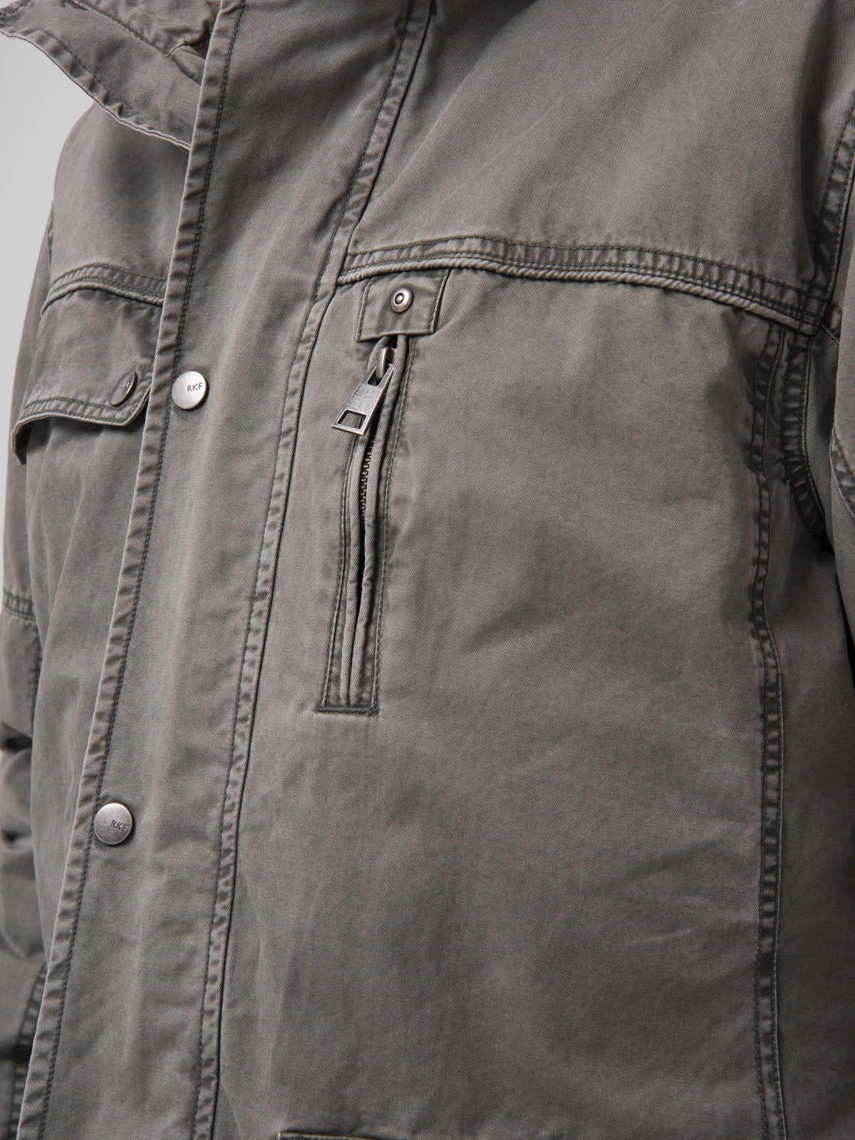 Chaqueta Algodón Hombre Madero Verde-7