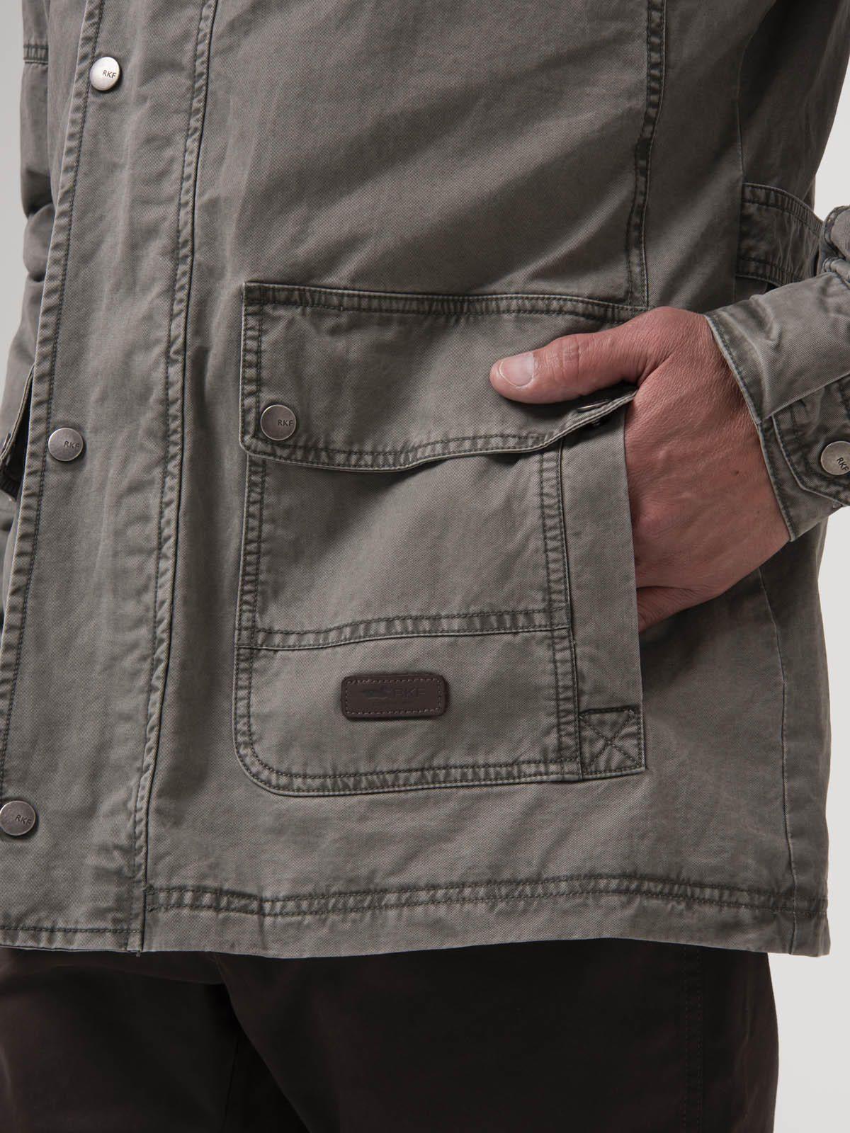 Chaqueta Algodón Hombre Madero Verde-8
