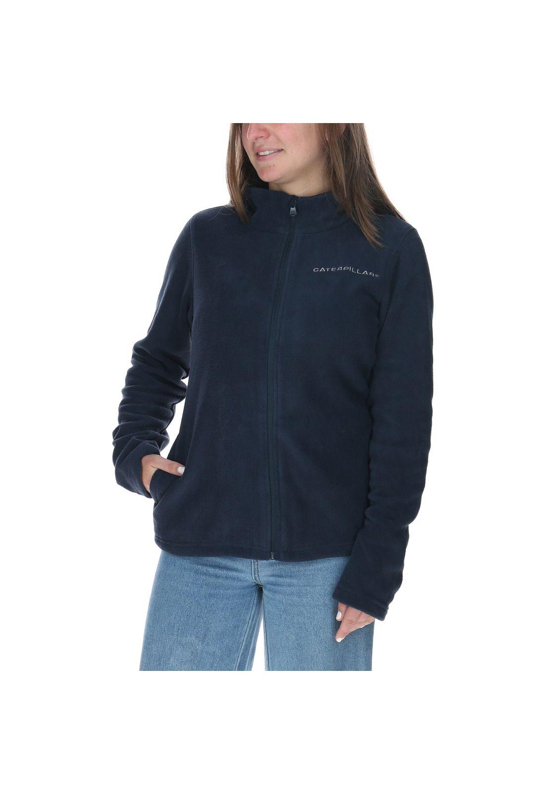 Polar Mujer Wms Microfleece Zip Azul-0