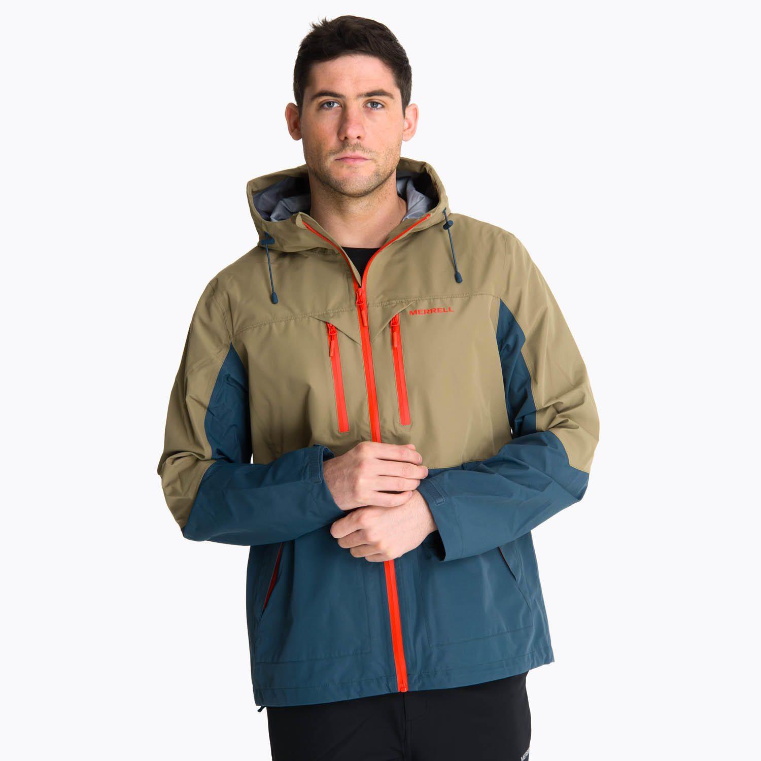 Impermeable Hombre Hardshell Tauranga Beige -0