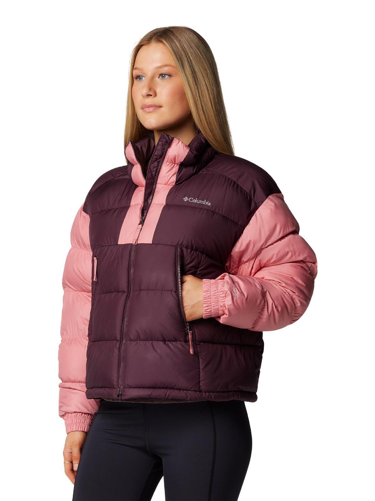 Parka Mujer Pike Lake Ii Cropped Morado-1