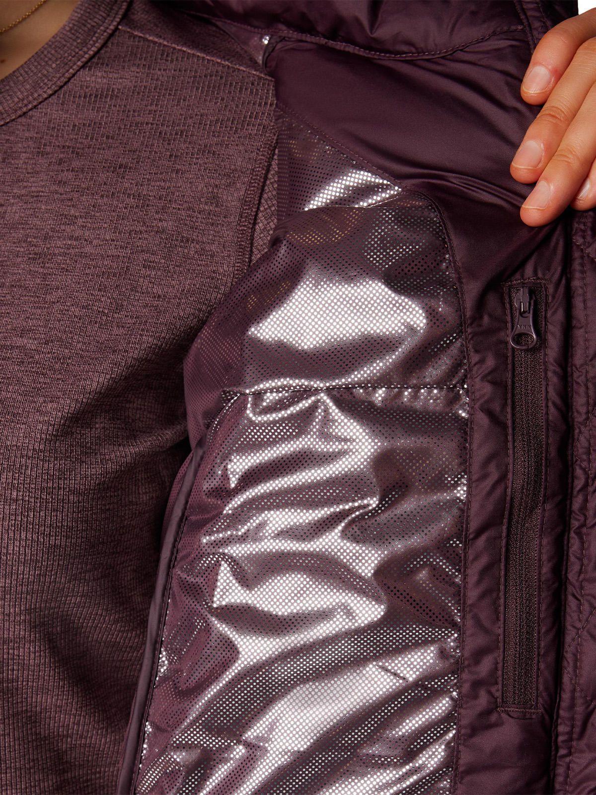 Parka Mujer Pike Lake Ii Cropped Morado-5