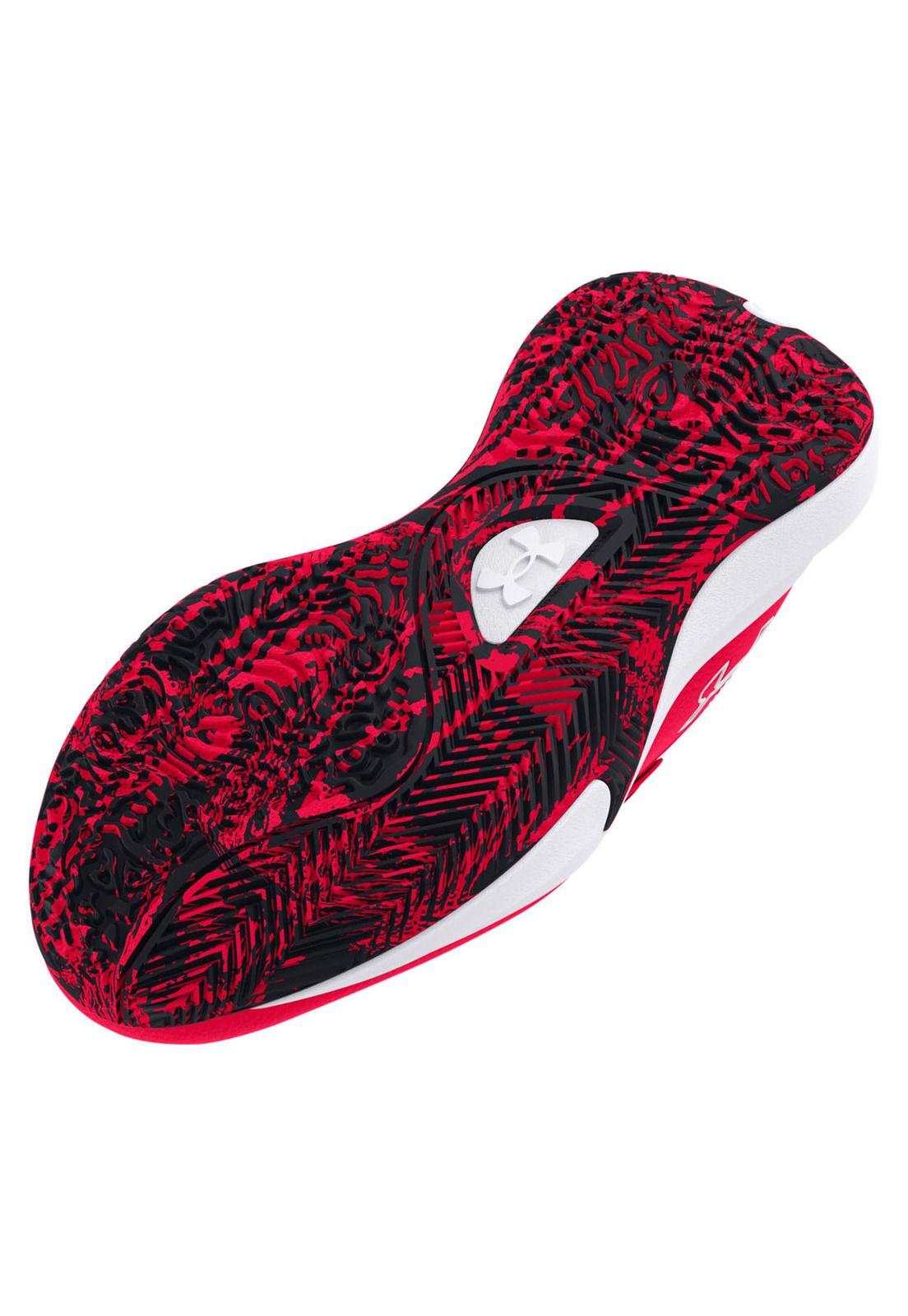 Zapatillas Basketball Lockdown 7 niño Rojo-3