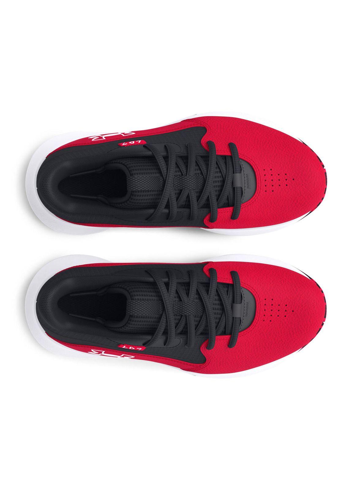 Zapatillas Basketball Lockdown 7 niño Rojo-4