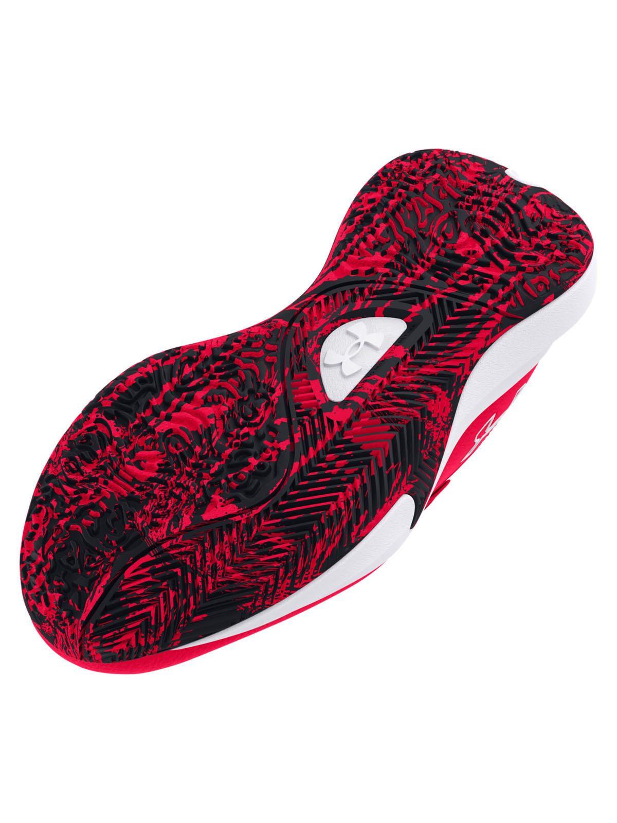 Zapatillas Basketball Lockdown 7 niño Rojo-3
