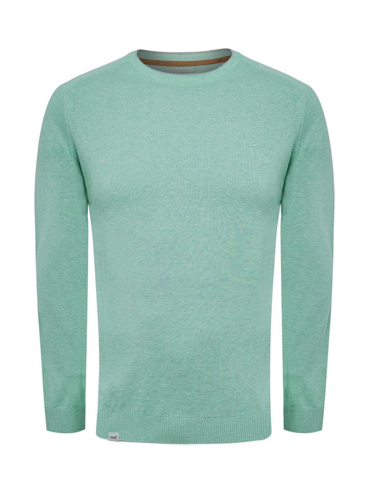 Sweater Algodón Orgánico Hombre Angri Verde-0
