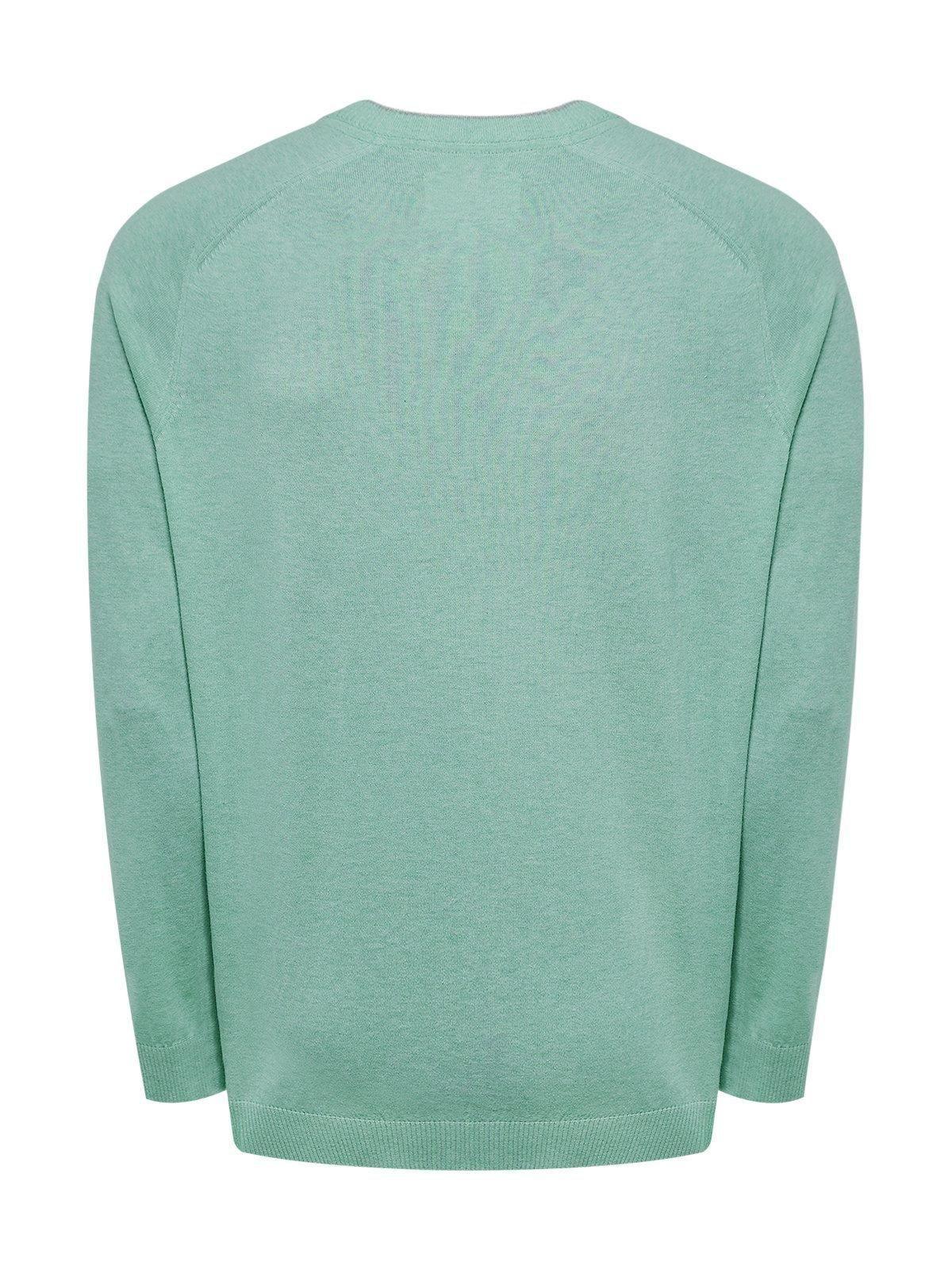 Sweater Algodón Orgánico Hombre Angri Verde-1