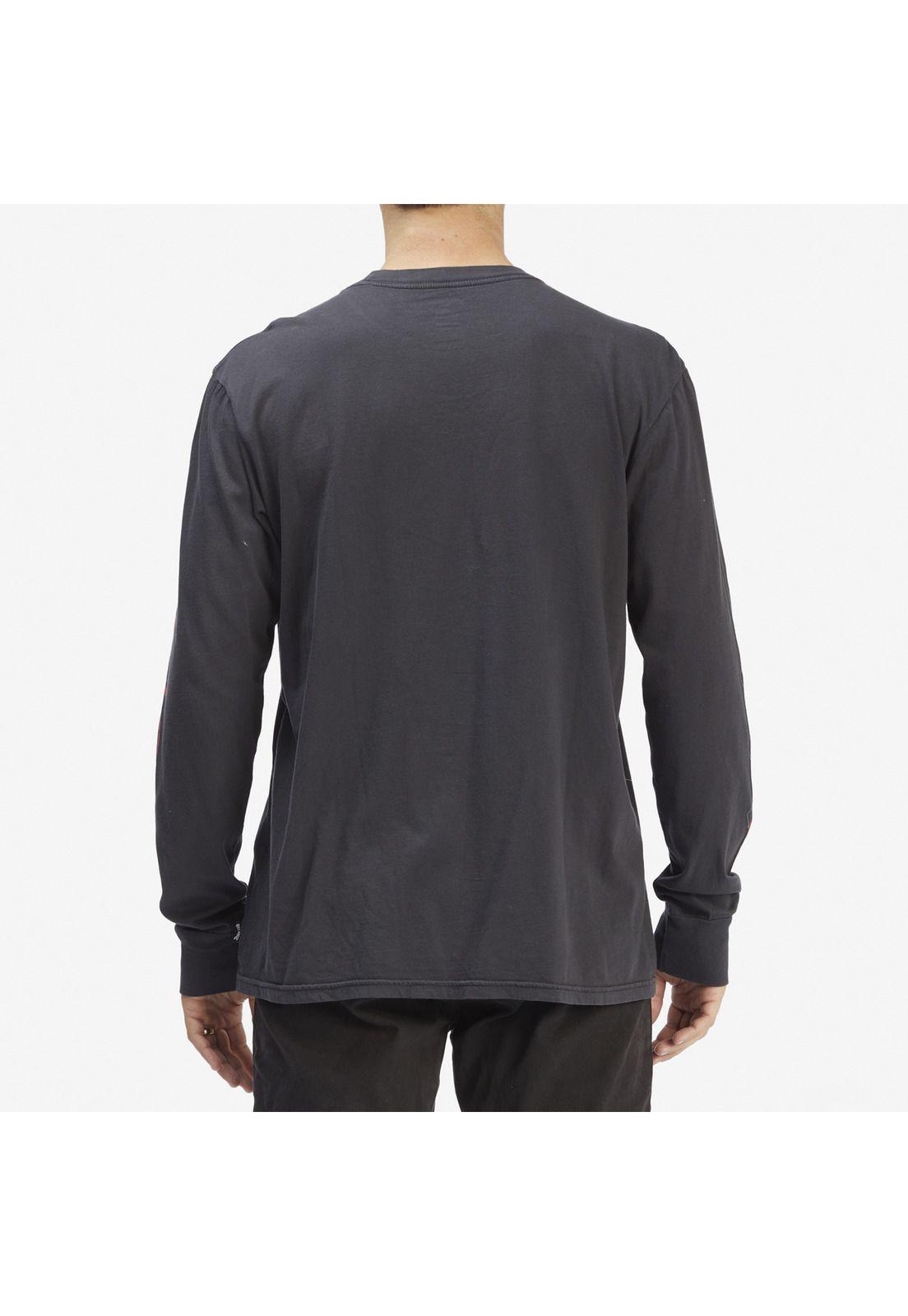 Polera M/L Hombre Dbah Wave Negro-2