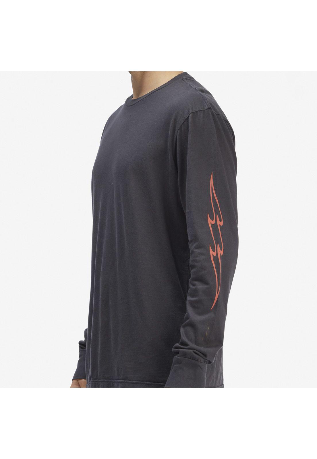 Polera M/L Hombre Dbah Wave Negro-3