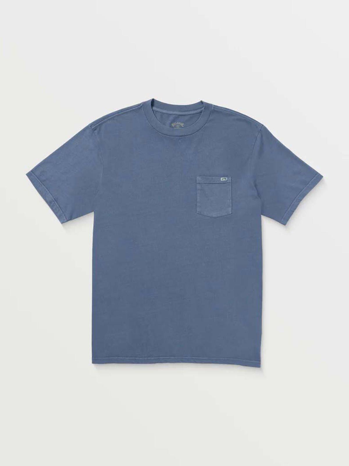 Polera Hombre Essential Premium Azul Billabong-6