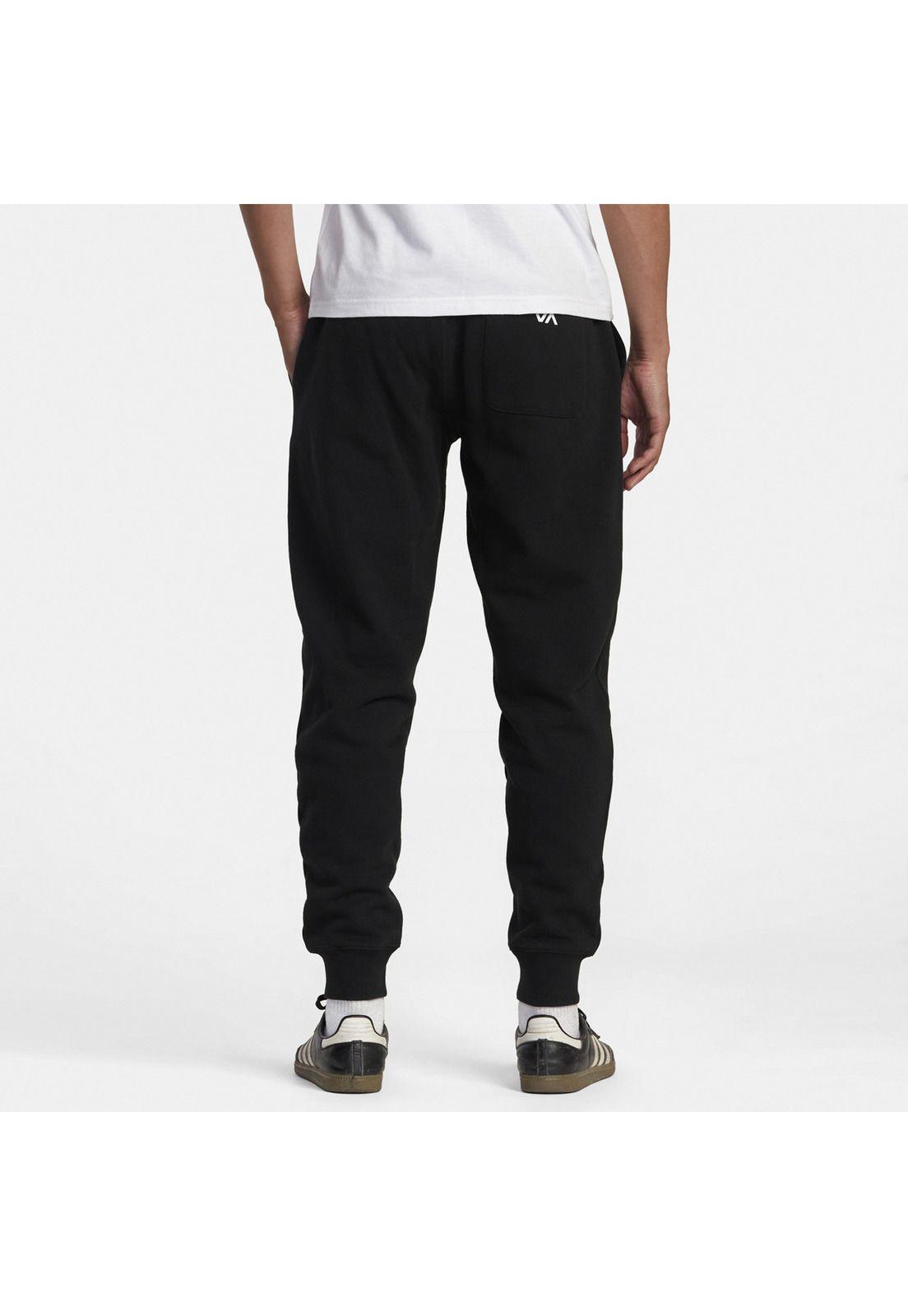 Pantalón Buzo Hombre Big Rvca M Otlr Negro-2