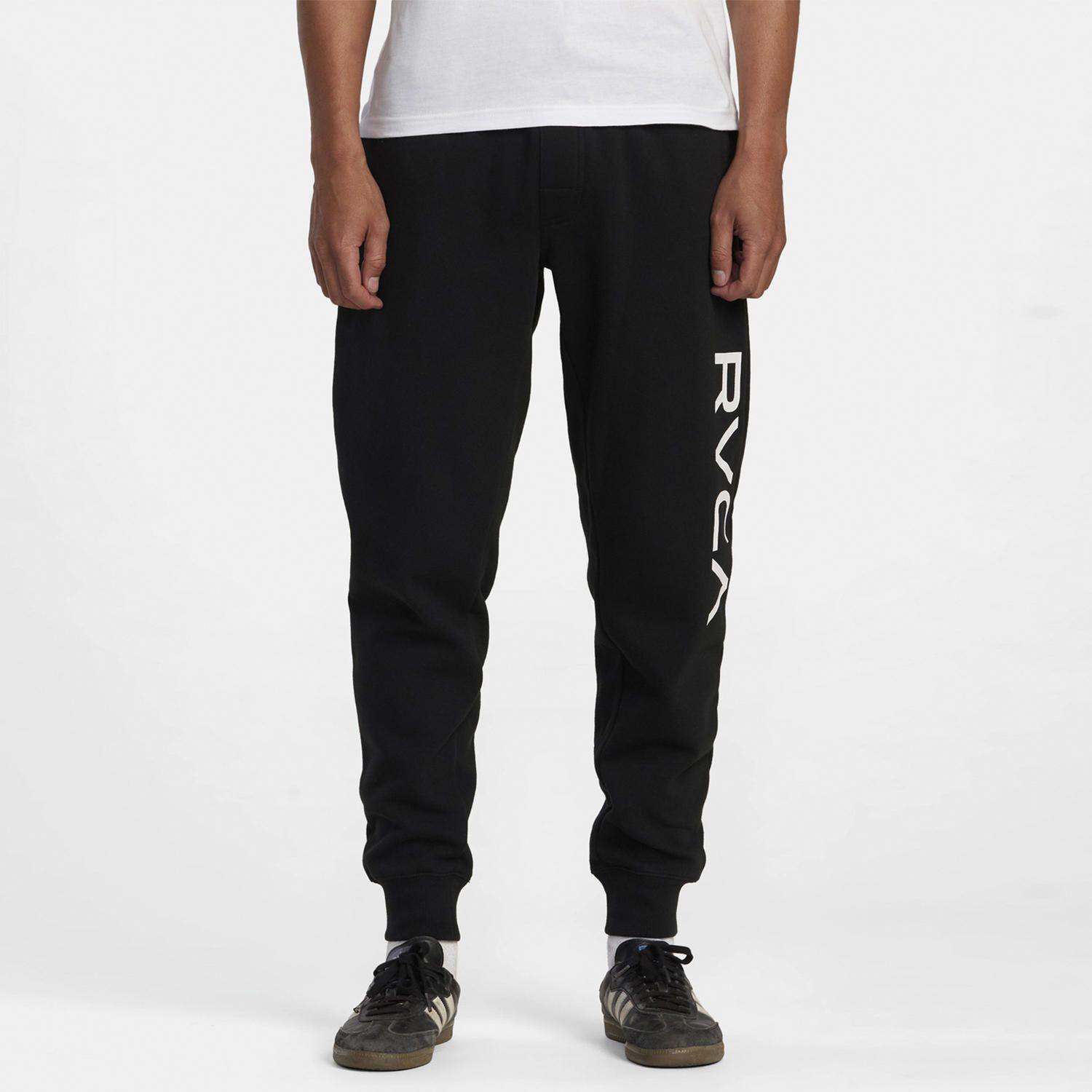 Pantalón Buzo Hombre Big Rvca M Otlr Negro-1